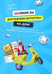 Акционная газета Zoobazar.by, действующая с 16.09.2024 по 30.09.2024.