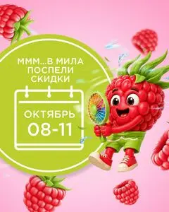 Акционная газета Мила, действующая с 2026-10-08 по 2026-10-11.